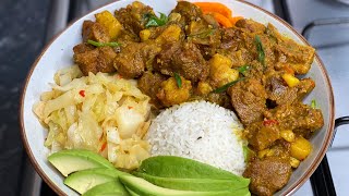 THE BEST CURRY GOAT RECIPE  TERRIANN’S KITCHEN [upl. by Rimaa]