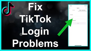 TikTok Login Problem Solved [upl. by Ainavi57]