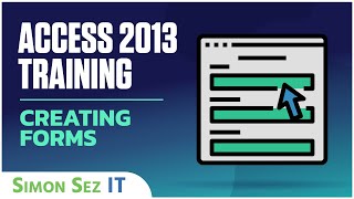 Microsoft Access 2013 Tutorial  Creating Forms  Access 2013 Tutorial for Beginners [upl. by Ibrek458]