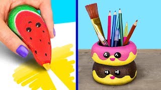 13 DIY Kawaii School Supplies [upl. by Itsim499]