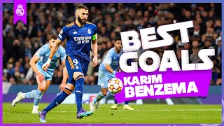 Karim BENZEMAS BEST Real Madrid goals [upl. by Rocker]