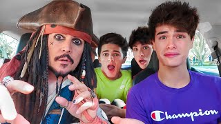 SURPRISING MY FRIENDS WITH CAPTAIN JACK SPARROW [upl. by Bernardina]