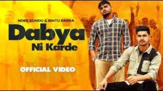 Aandi jandi goriya te diye na gulab Dabya Ni Karde Ndee Kundu  new haryanvi song Unsaid Feelings [upl. by Rashidi]