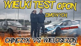 Wielki Test opon zimowych CHIŃCZYK VS WIELOSEZONOWE I INNE Gościnnie Kickster TV [upl. by Irene391]