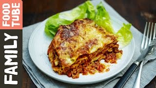 Easy Family Lasagne  Jamie Oliver [upl. by Adiuqal]