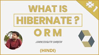 1 What is hibernate Framework  ORM Tool  Hibernate is ORM Tool [upl. by Zumwalt441]