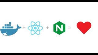 React app in docker serving on NGINX  Docker Beginner 8 [upl. by Grimbald803]