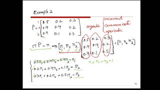 Markov ChainSteady State ProbabilitiesThree Examples [upl. by Airdnal]