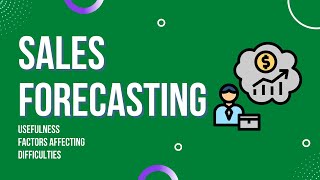 Sales forecasting [upl. by Casanova209]