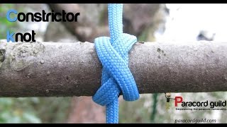 How to tie the constrictor knot [upl. by Ridgley]