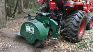 WG24 PTO Stump Grinder In Action [upl. by Alegnatal315]