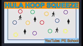 PE Game quotHula Hoop Squeezequot [upl. by Dogs404]