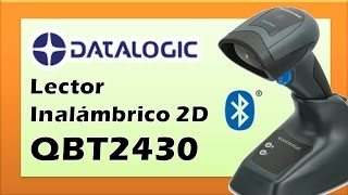 Lector de Códigos de Barras Inalámbrico 2D Omnidireccional Datalogic QBT2430 [upl. by Yatnahc]