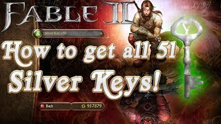 Fable 2  All 51 Silver Key Locations [upl. by Thrift912]