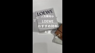 不動の人気。LOEWEのお財布！ Shorts [upl. by Aicel37]