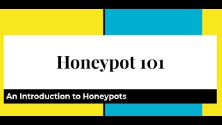 HoneyPot 101  High Interaction Honeypot Low Interaction Honeypot Honeynet Honeywall MHN server [upl. by Eekram255]