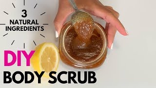 How to Make Exfoliating Body Scrub  DIY [upl. by Earlene201]