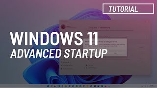 Windows 11 Five ways to open Advanced Startup options [upl. by Hallock]