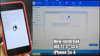 NEW Jailbreak iOS 123 up to iOS 136 iPhone 5s  X using 3uTool Windows [upl. by Annaej]