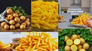 Making The CRISPIEST French Fries From Scratch [upl. by Shaine]