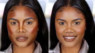 HOW TO CONTOUR FOR BEGINNERS  Step by Step Tutorial  Ale Jay [upl. by Yrogreg132]