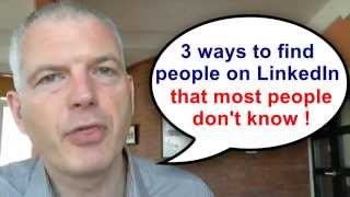 3 ways to find people on LinkedIn that most people dont know [upl. by Itsur542]