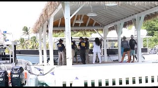 Watch FBI officers raid Jeffrey Epstein’s island estate [upl. by Lavud565]