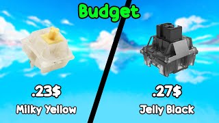 The Best BUDGET Switches THOCK [upl. by Rennoc272]