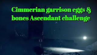 Cimmerian garrison Tolandeggs and bones Ascendant challenge locations Destiny 2 [upl. by Nylek624]