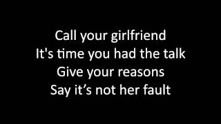 Timeflies  Call your Girlfriend Lyrics [upl. by Nivlam553]