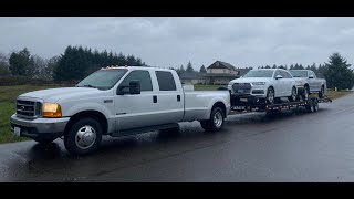 F350 73 Towing 14800 Lbs [upl. by Bor]