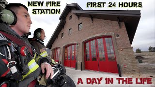 First 24 Hours in a New Fire Station  A Day in the Life [upl. by Sandell]