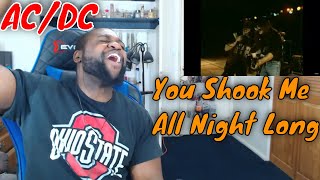 ACDC  You Shook Me All Night Long Official Video Reaction [upl. by Amiel914]