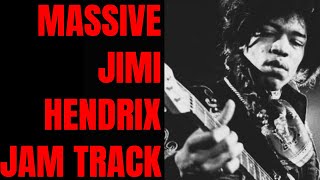 Massive Jimi Hendrix Style Psychedelic Guitar Jam Track E Minor [upl. by Nela]