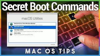 Secret Mac Boot Commands  Mac Boot Key Combinations [upl. by Vasiliki]