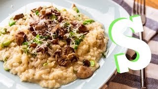 How to Make Mushroom Risotto Recipe  Sorted Food [upl. by Talbert]