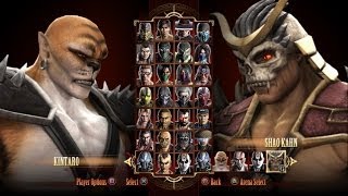 Mortal Kombat 9 Komplete Edition PC MOD BOSS GOROKINTAROSHAO KAHN [upl. by Asert]