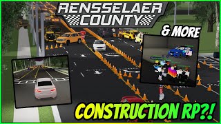 Construction RP  Being Followed  amp More  Rensselaer County Roleplay  ORCR  Blubber  Roblox [upl. by Bilicki]