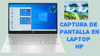 como hacer una captura de pantalla en HP  captura de pantalla en cualquier laptop [upl. by Erehpotsirhc]