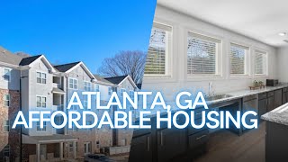 New Affordable Housing In ATL Based On Income  Apartment Hunting Atlanta Georgia [upl. by Diskson]