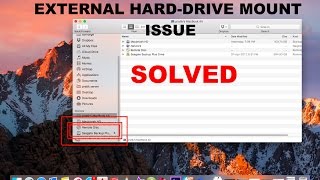 Unable to Mount external hard drive on mac solved [upl. by Tracy317]