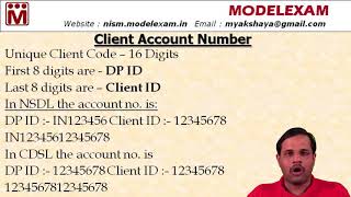 Client Account Number  Client ID in NSDL amp CDSL [upl. by Karlie]