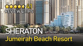 Sheraton Jumeirah Beach Hotel Resort Dubai FULL TOUR  ROOM TOUR [upl. by Lak]