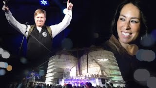 HGTV Fixer Upper OFFICIAL  Silos Grand Opening  Chip  Joanna Gaines Magnolia Market [upl. by Auqinot]