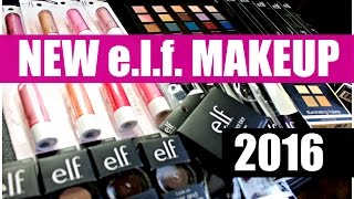 2016 ELF MAKEUP HAUL  Whats New [upl. by Nennerb]