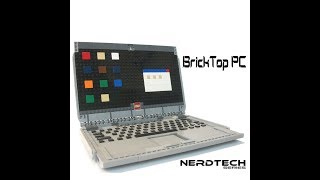 BrickTop PC Functional LEGO Laptop v2 [upl. by Enelia275]