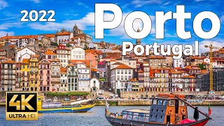 Porto 2022 Portugal Walking Tour 4k Ultra HD 60fps – With Captions [upl. by Ahseal]