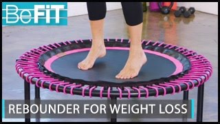 Rebounder for Weight Loss Workout BeFiT Trainer Open House Lauren Roxburgh [upl. by Ojok87]