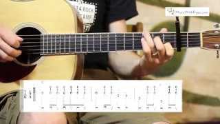 Man of Constant Sorrow  Carter Style Guitar Lesson  O Brother Where Art Thou [upl. by Inirt703]