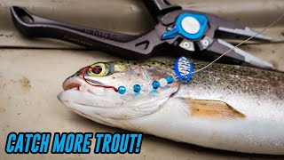 EASY Way To Effectively TROLL For Trout FISH ON [upl. by Nisotawulo]